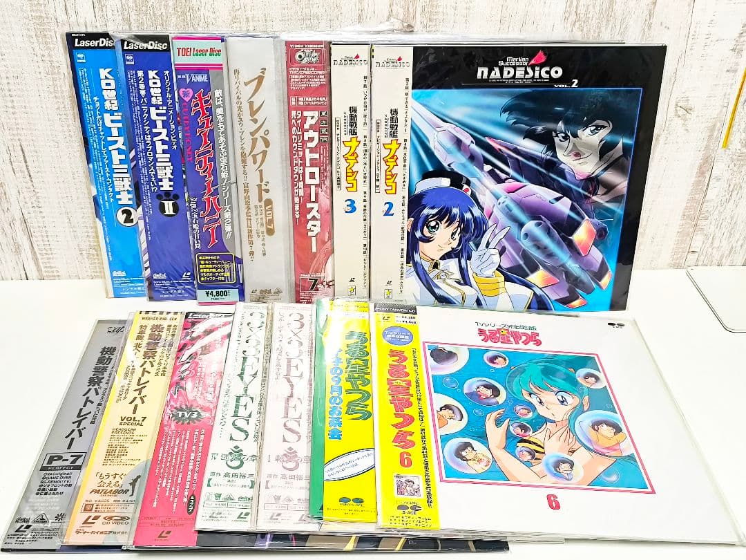 レーザーディスク LD アニメ 14作品 まとめ売り パトレイバー ナデシコ