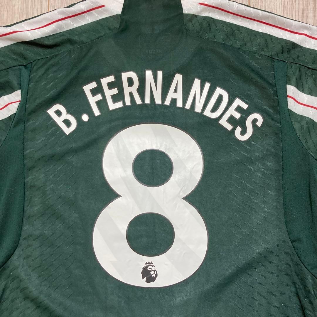s*3様 マンチェスター・ユナイテッド B. FERNANDES シャツ Lサイ
