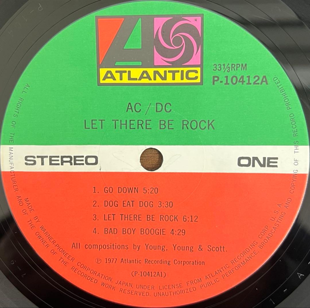 【LP/美盤/帯付】AC/DC / Let There Be Rock