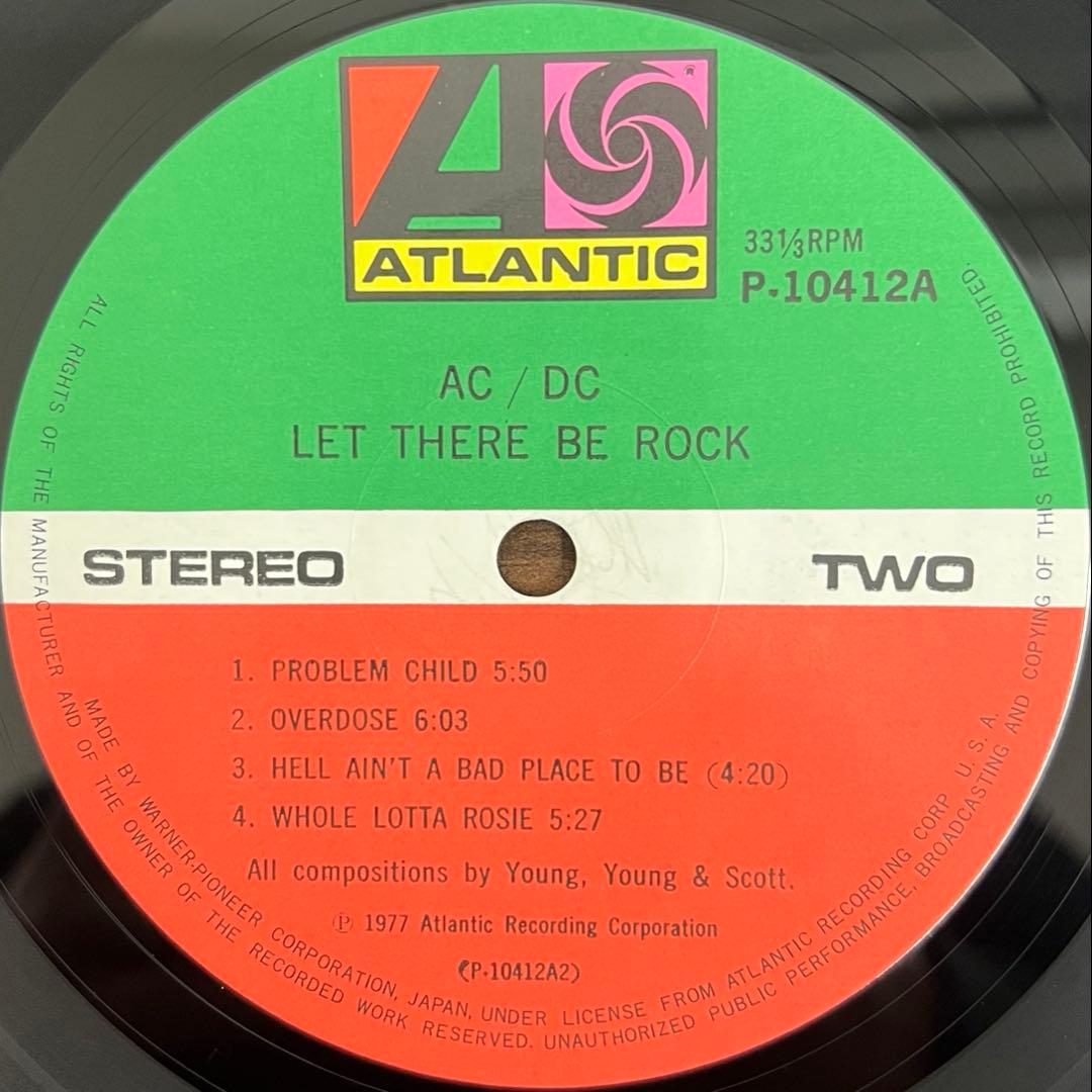 【LP/美盤/帯付】AC/DC / Let There Be Rock