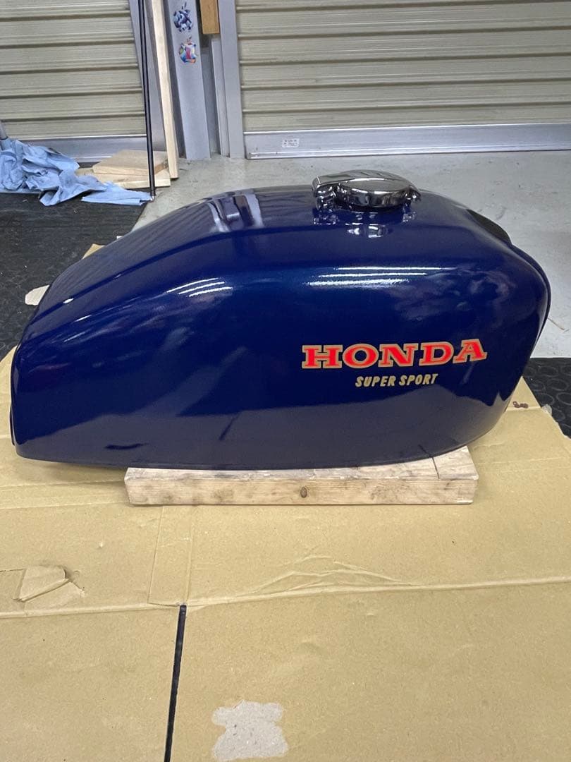 HONDA 旧cb400f ガソリンタンク 紺