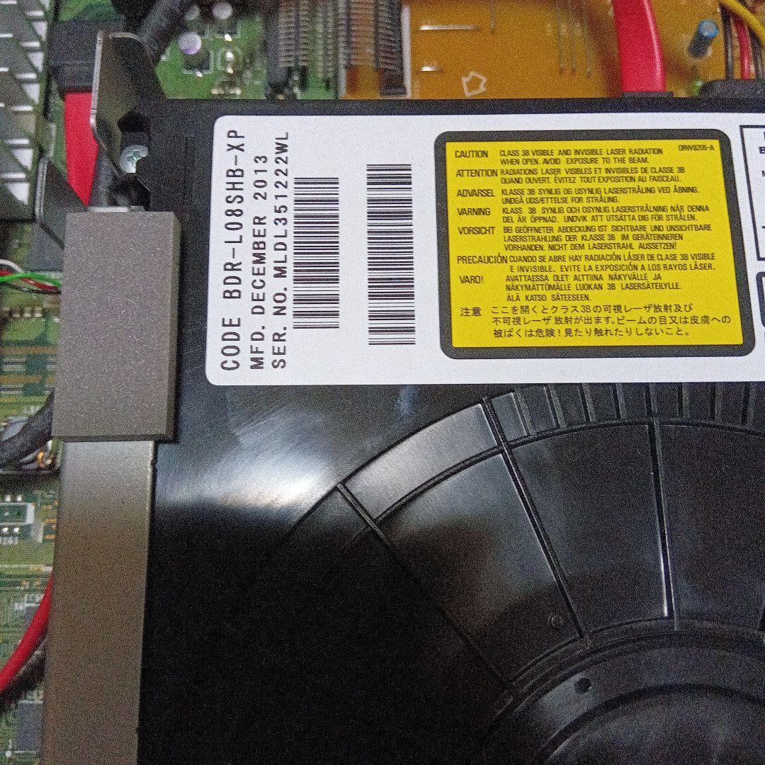 SHARP AQUOSブルーレイ　BD-HDW65 HDD交換品