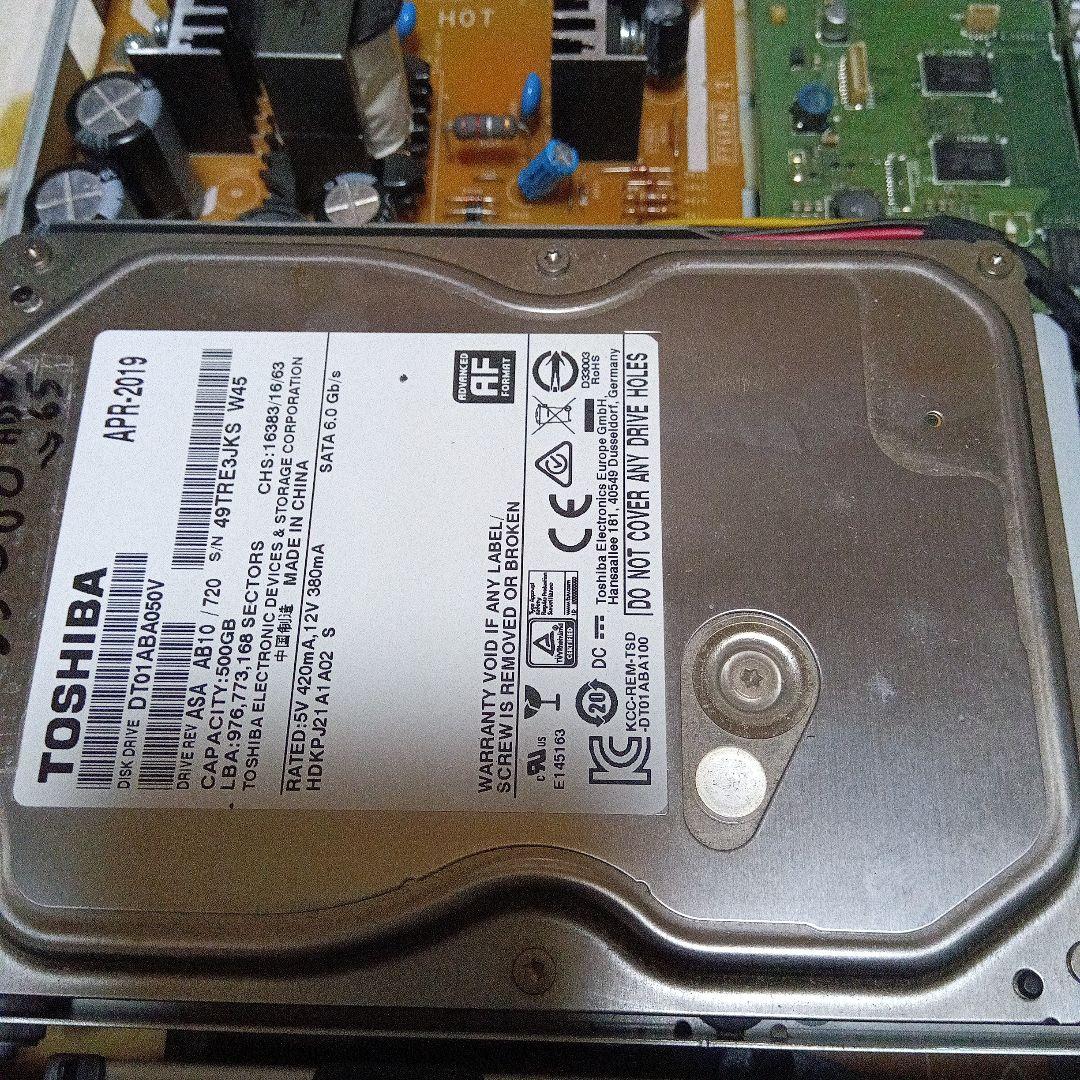 SHARP AQUOSブルーレイ　BD-HDW65 HDD交換品