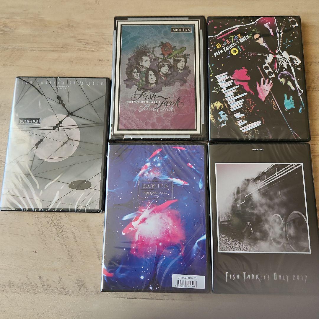 BUCK-TICK FISH TANKer,s ONLY 5枚組 新品未開封