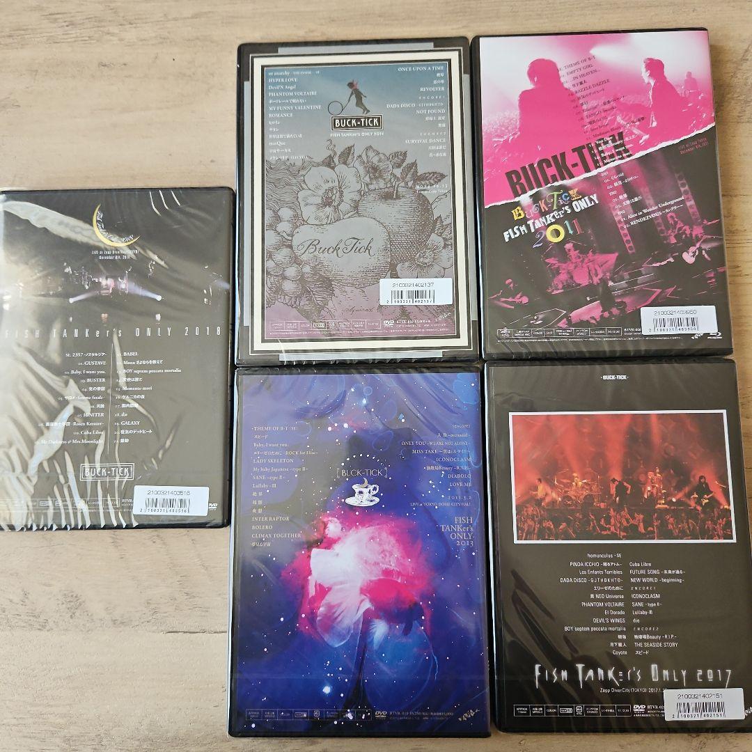 BUCK-TICK FISH TANKer,s ONLY 5枚組 新品未開封