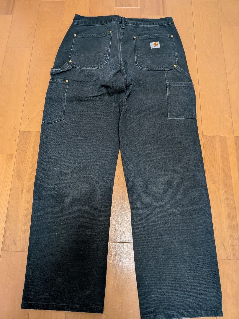 Carhartt B01BUK ワークパンツ 30X32 ダークグレー