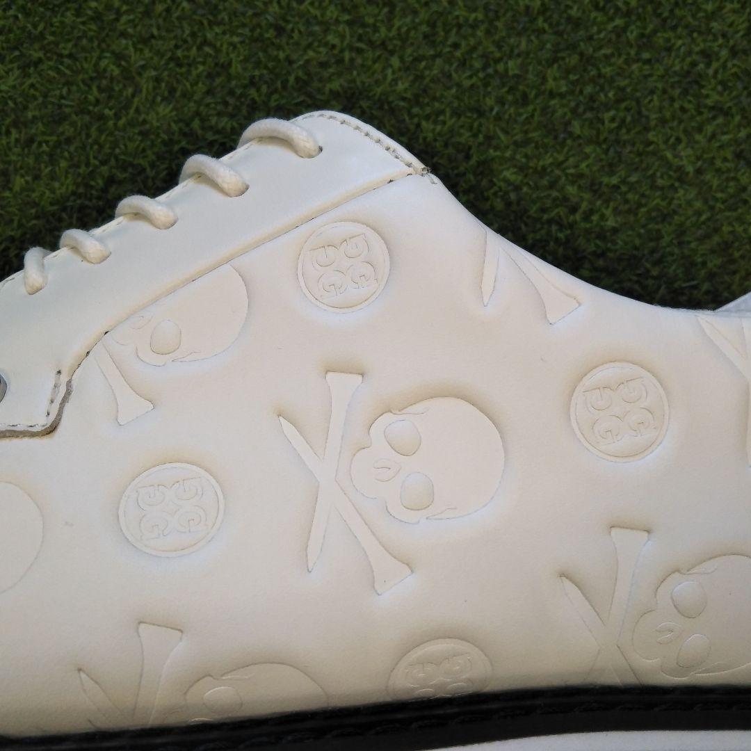 新品 ジーフォア 072404802 ゴルフシューズ ホワイト 26cm