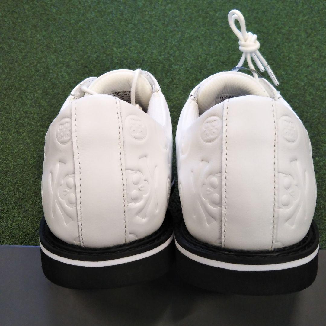 新品 ジーフォア 072404802 ゴルフシューズ ホワイト 26cm