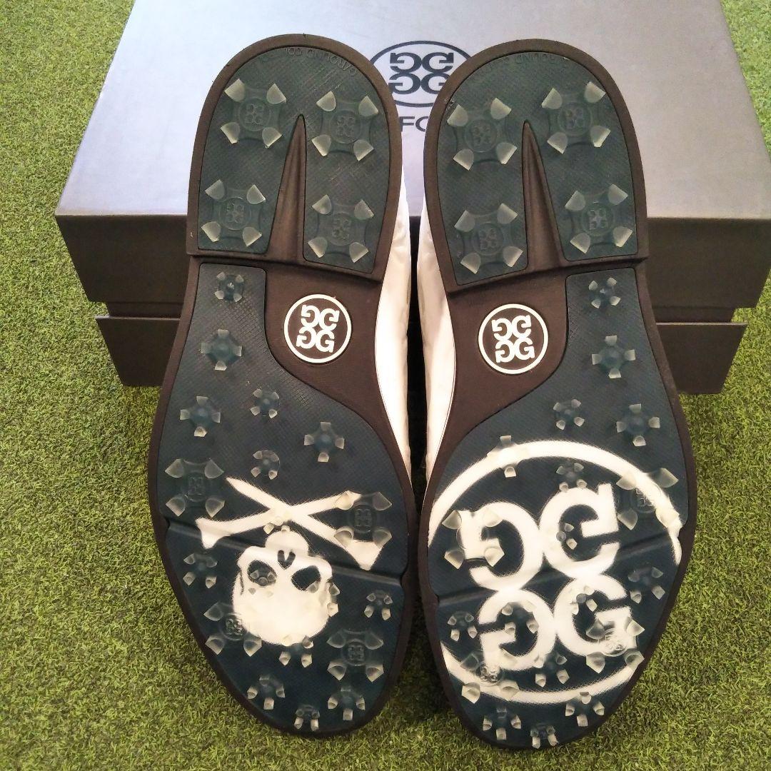 新品 ジーフォア 072404802 ゴルフシューズ ホワイト 26cm