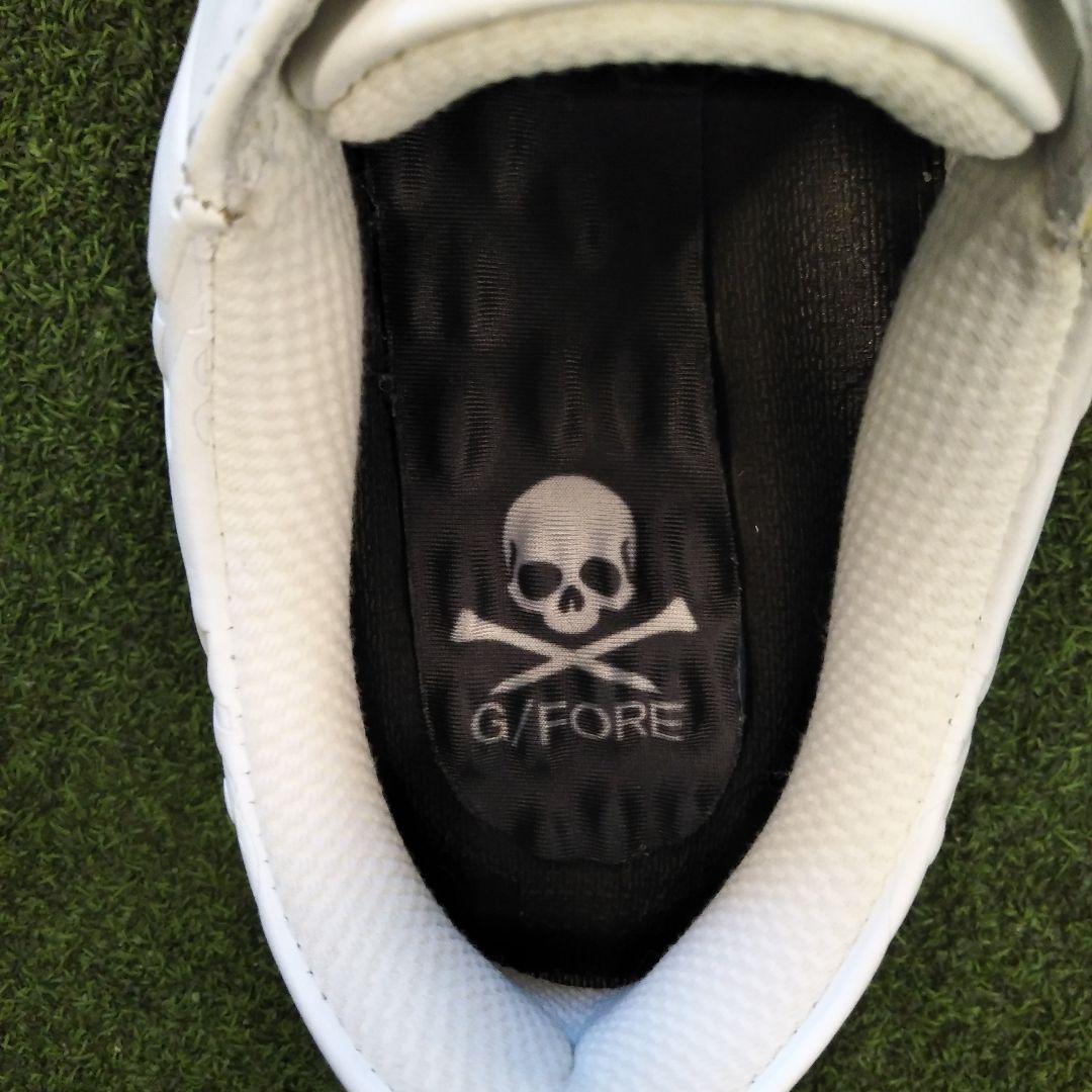 新品 ジーフォア 072404802 ゴルフシューズ ホワイト 26cm