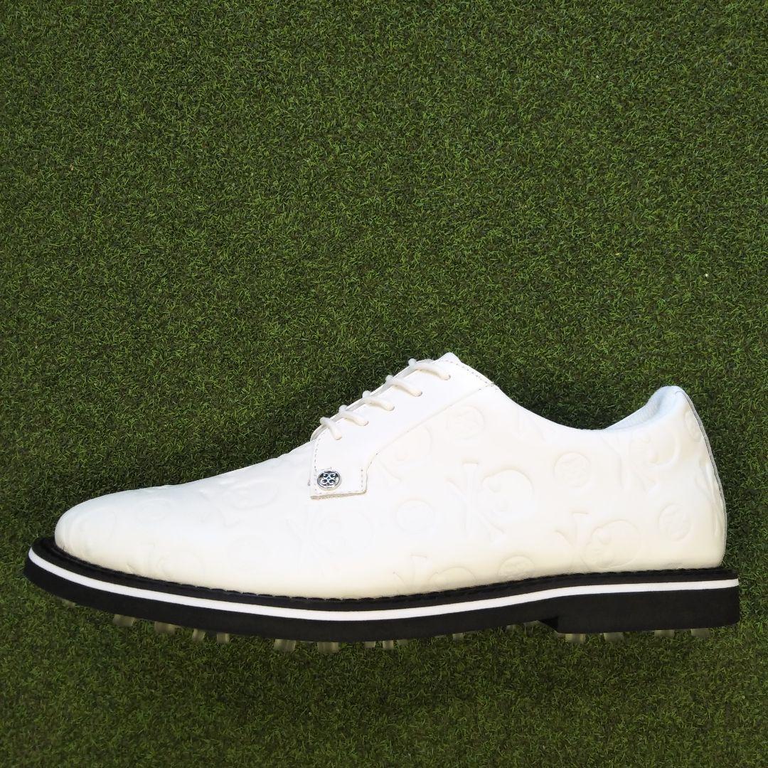 新品 ジーフォア 072404802 ゴルフシューズ ホワイト 26cm