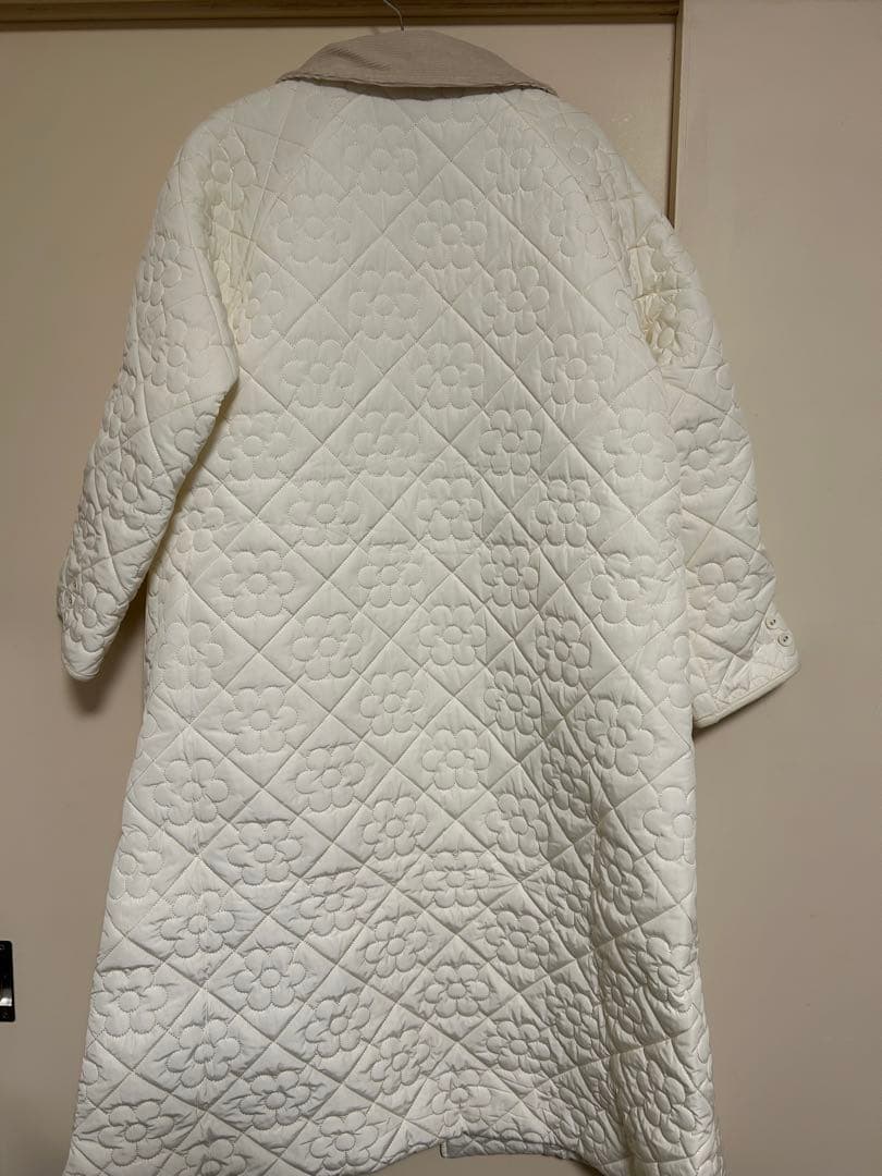 POPPYフラワーキルティング ロング　あさぎーにょ