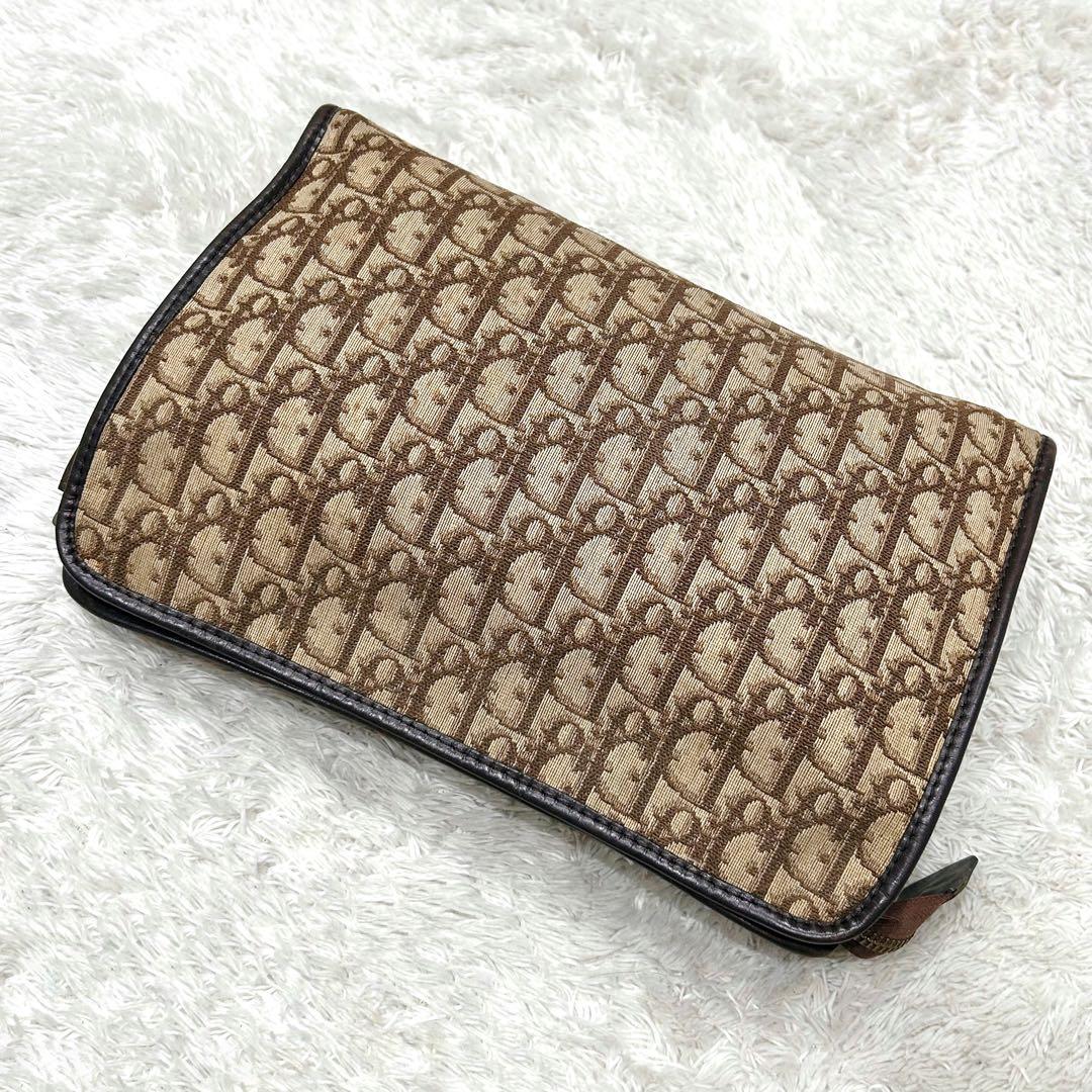 Christian Dior クリスチャンディオール トロッター　セカンドバッグ