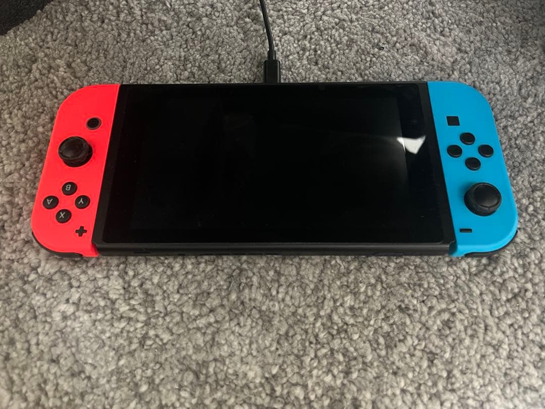 Nintendo Switch 本体 青/赤 Joy-Con付きACアダプタ無し