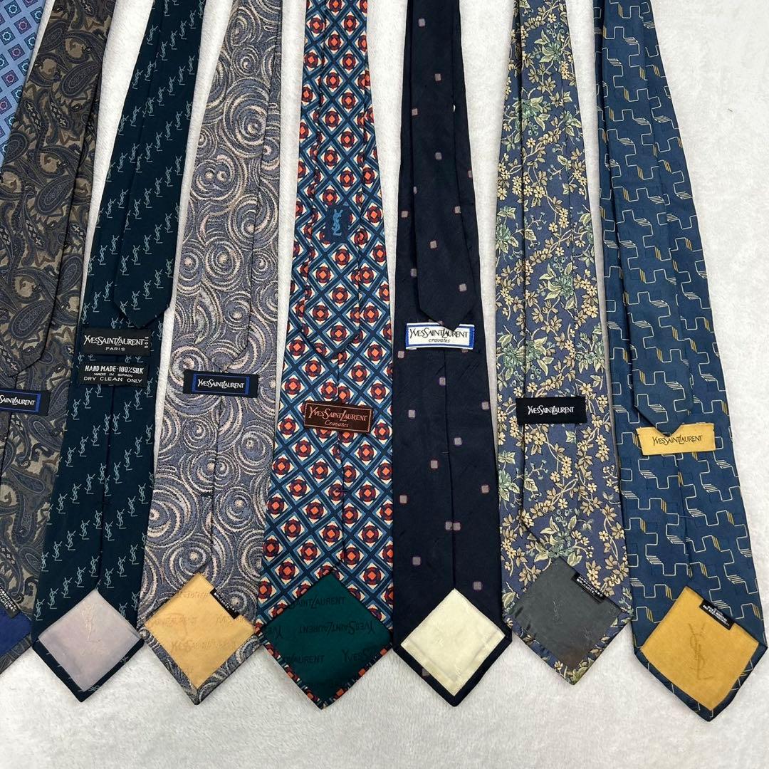NM40 イヴサンローラン 11本 セット まとめ売り ネクタイ メンズ