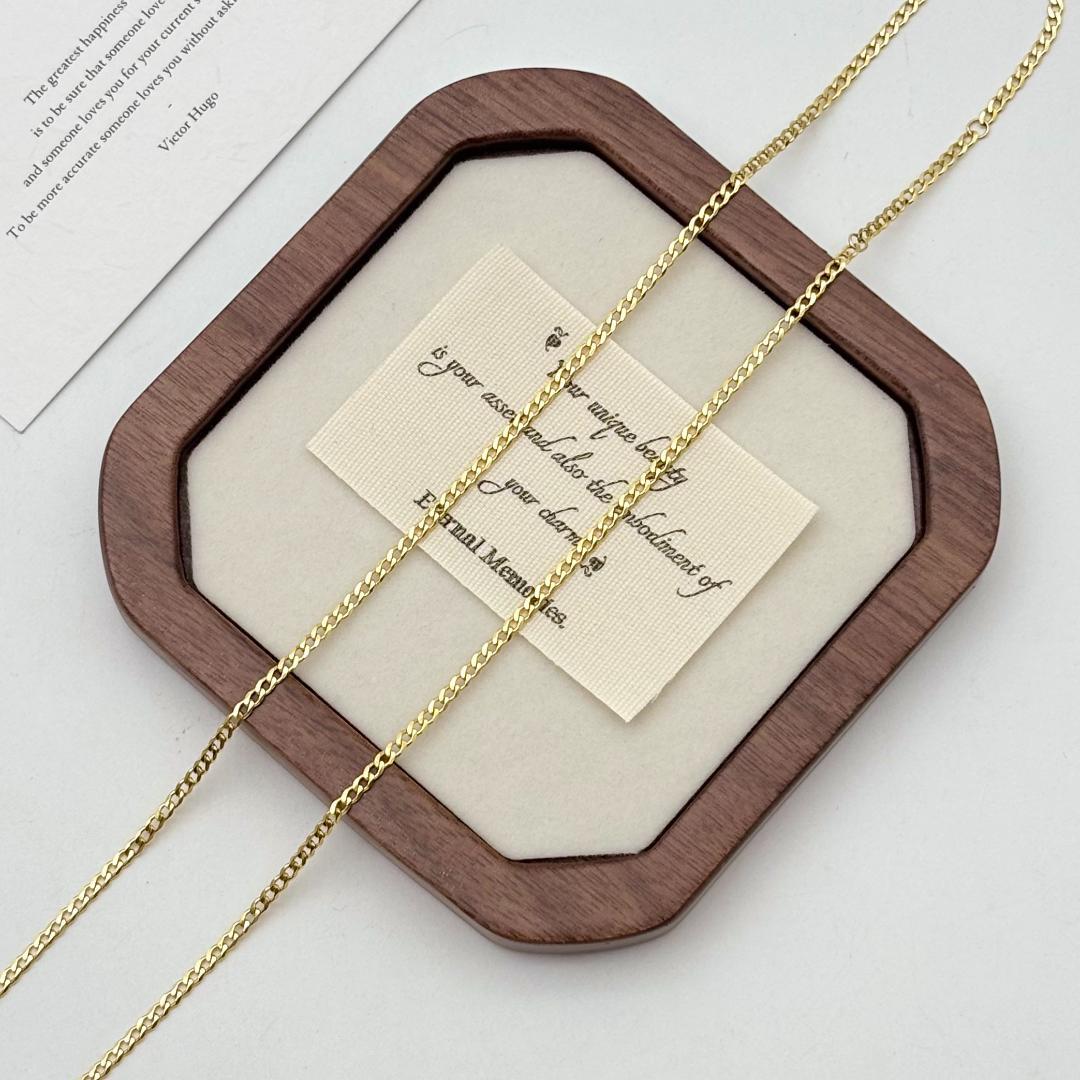 ⭐ 極美品 ✨K18ゴールドチェーンネックレス 3.08g