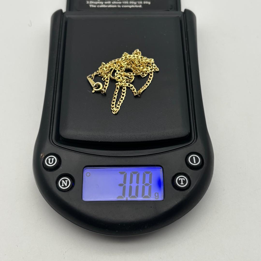 ⭐ 極美品 ✨K18ゴールドチェーンネックレス 3.08g