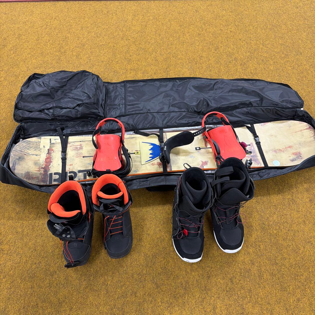 BURTON BLUNT スノーボード　フルセット(ブーツ26.5)
