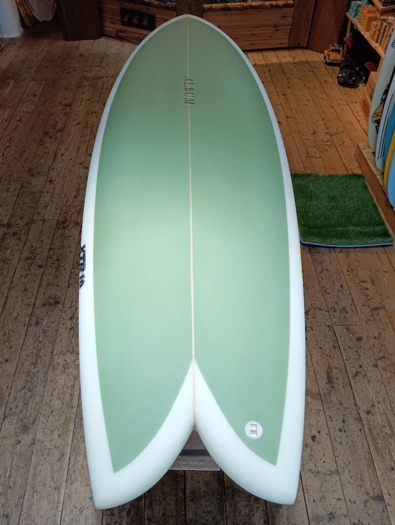 アルバムサーフボード　sunstone サンストーン　6.2 ツインフィッシュ