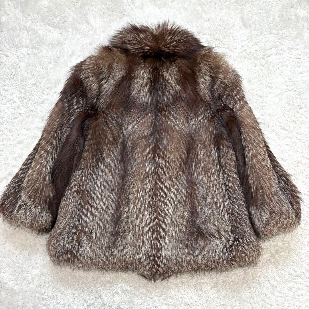 SAGA FOX 金サガ シルバーフォックスファージャケット コート13 XL