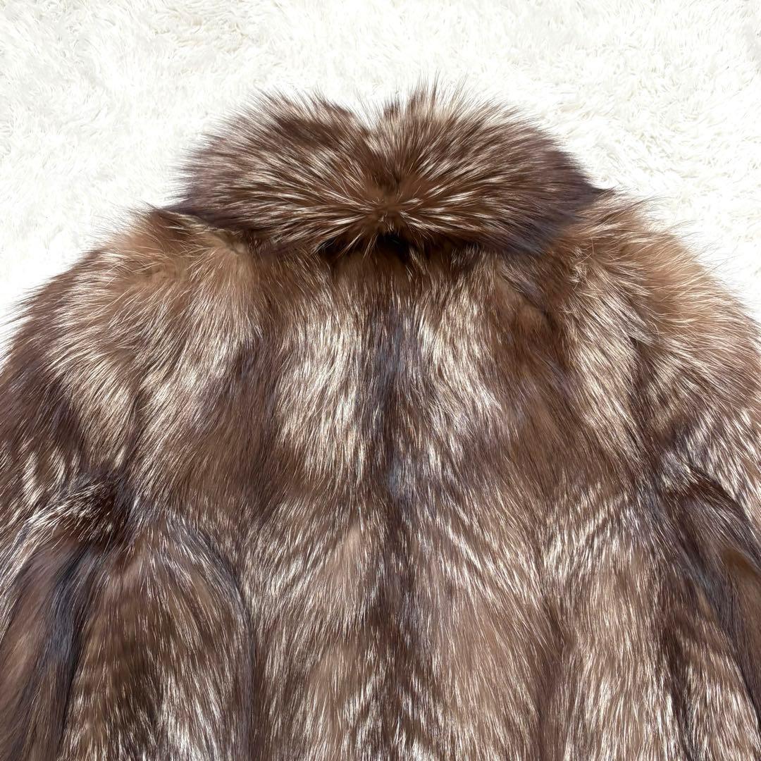 SAGA FOX 金サガ シルバーフォックスファージャケット コート13 XL