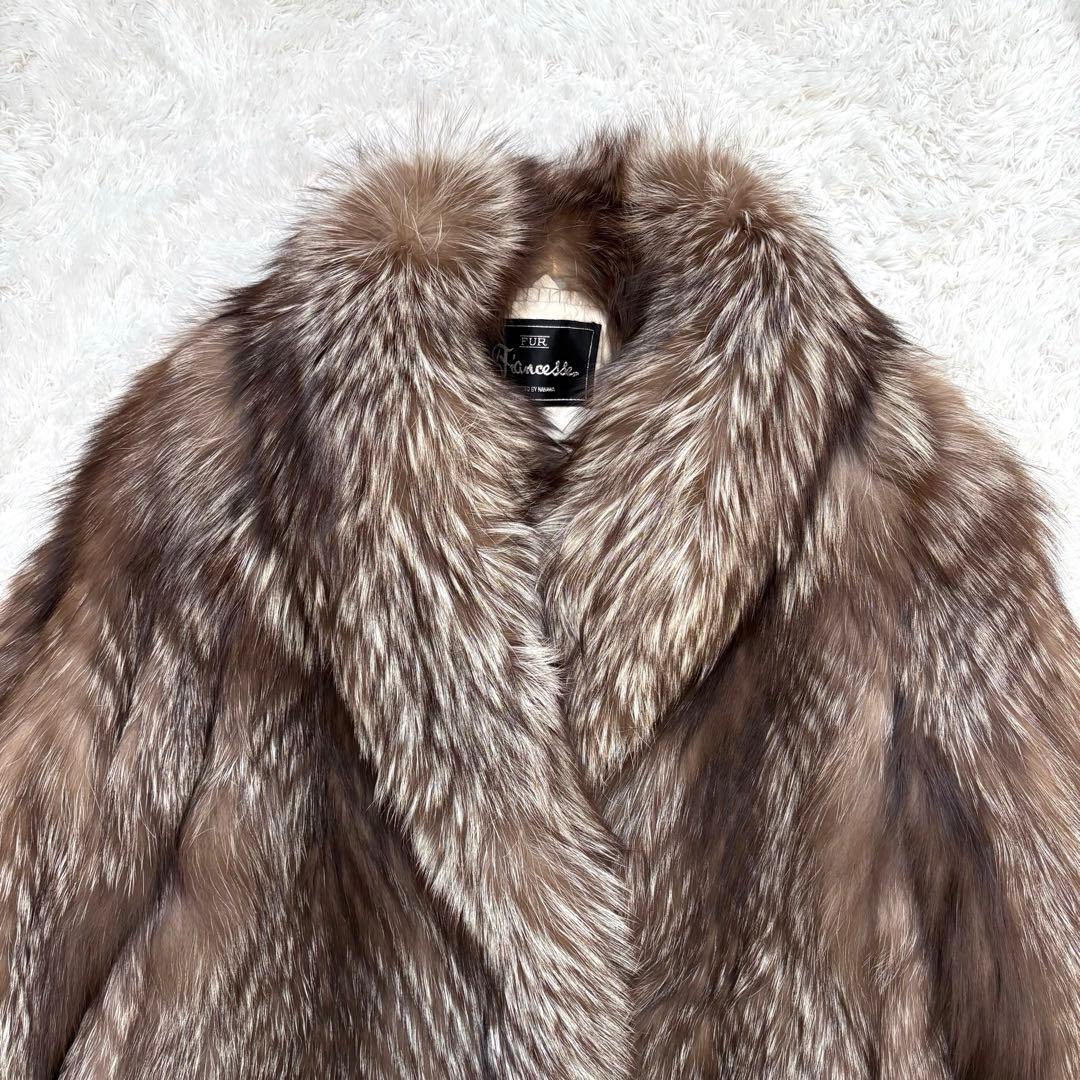 SAGA FOX 金サガ シルバーフォックスファージャケット コート13 XL