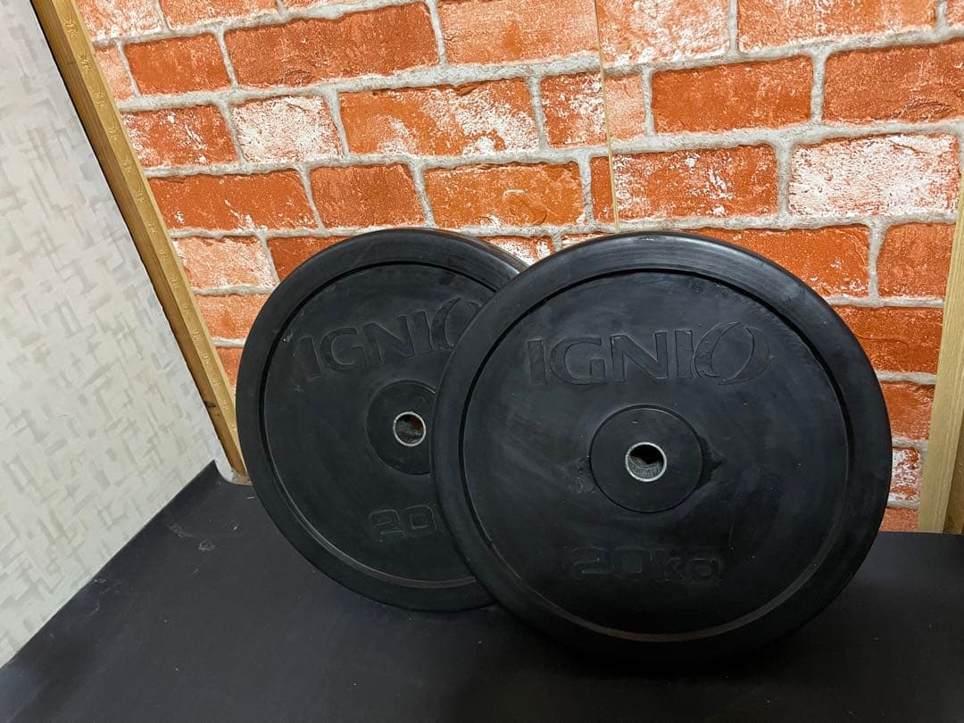 IGNIO(イグニオ)ラバープレート  20KG (1枚)穴径28mm ①