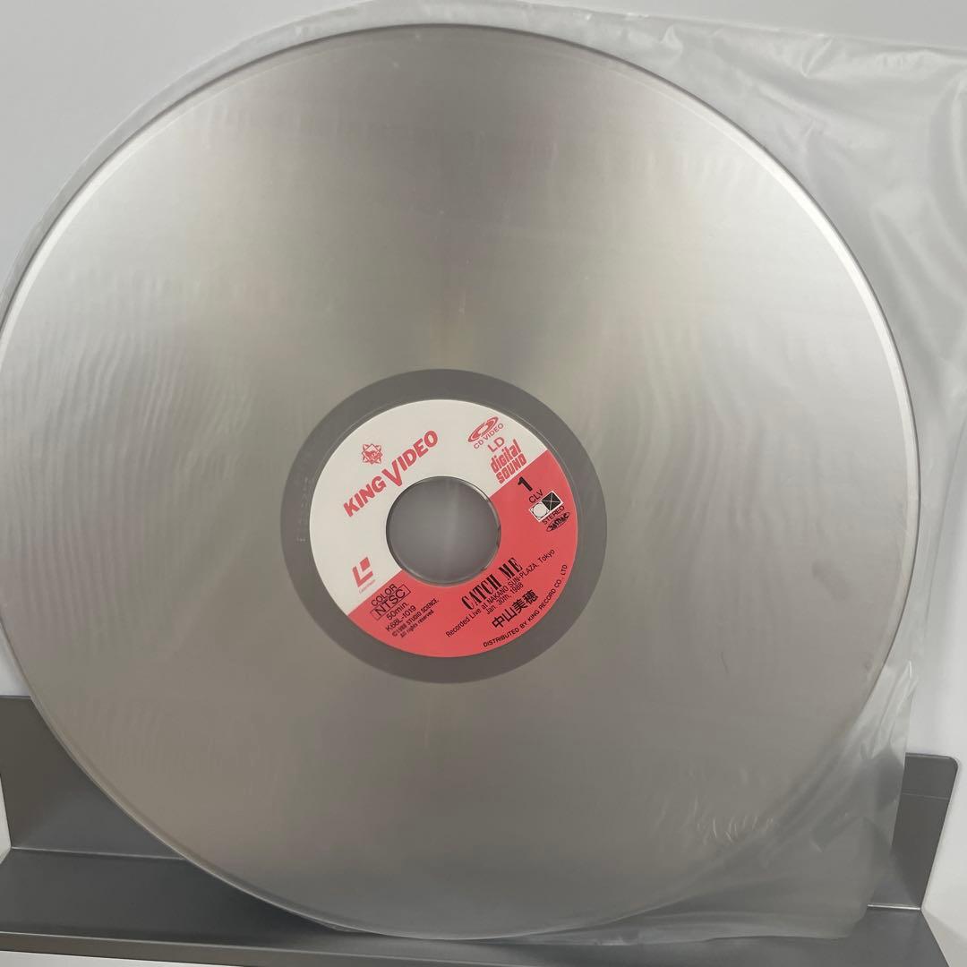 中山美穂 Catch Me レーザーディスク