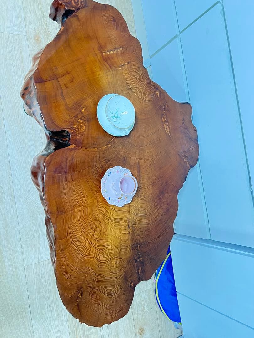 激安送料込‼️ テーブル 一枚板 座卓テーブル 天然木 重厚