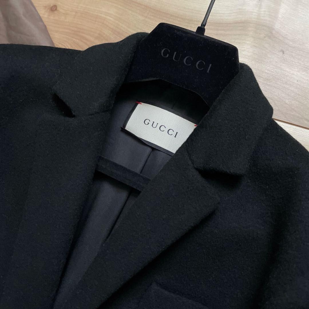 【美品】GUCCI グッチ ウール チェスターコート