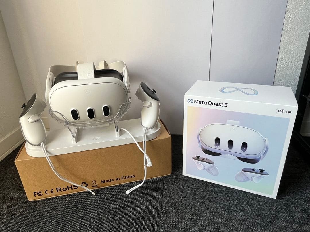 Quest 3 128GB 良品 充電スタンドドック付き