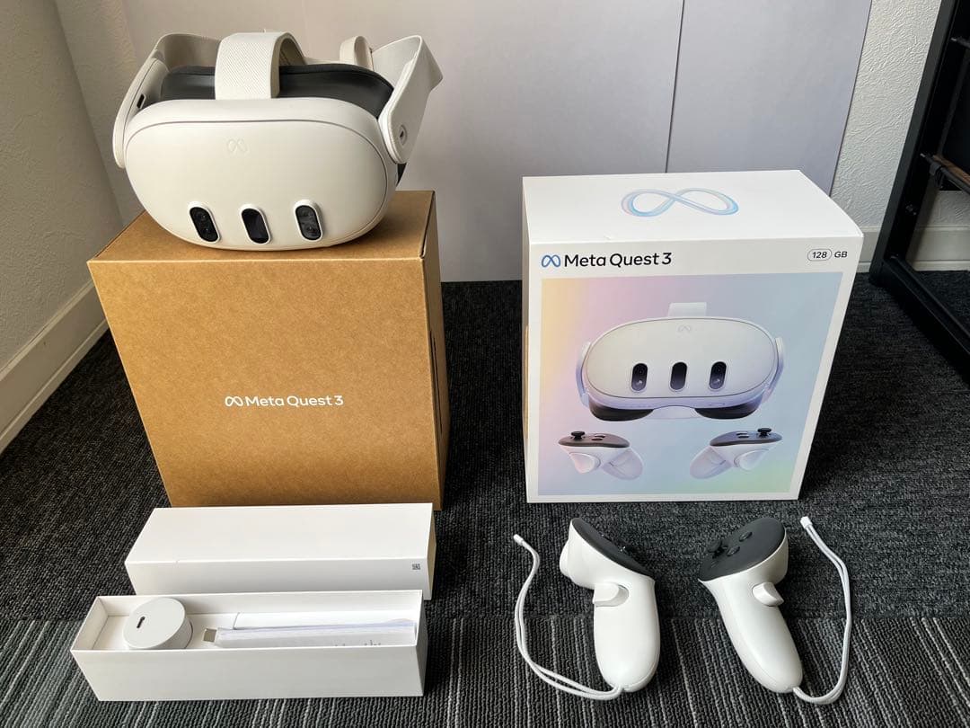  Quest 3 128GB 良品 充電スタンドドック付き