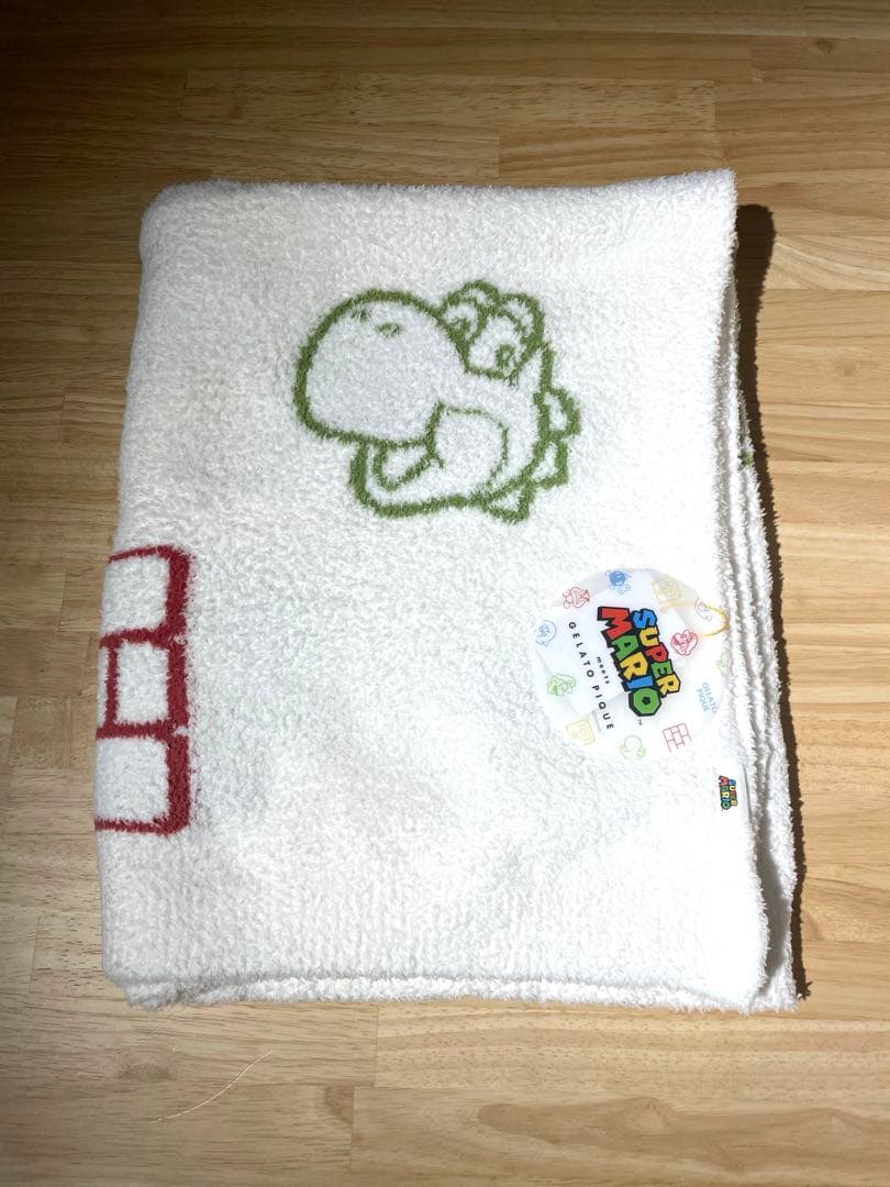 【ジェラートピケ】【マリオコラボ】ベビモコアソートジャガードブランケット