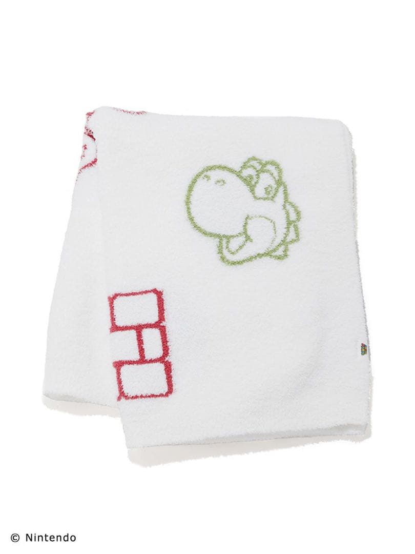 【ジェラートピケ】【マリオコラボ】ベビモコアソートジャガードブランケット