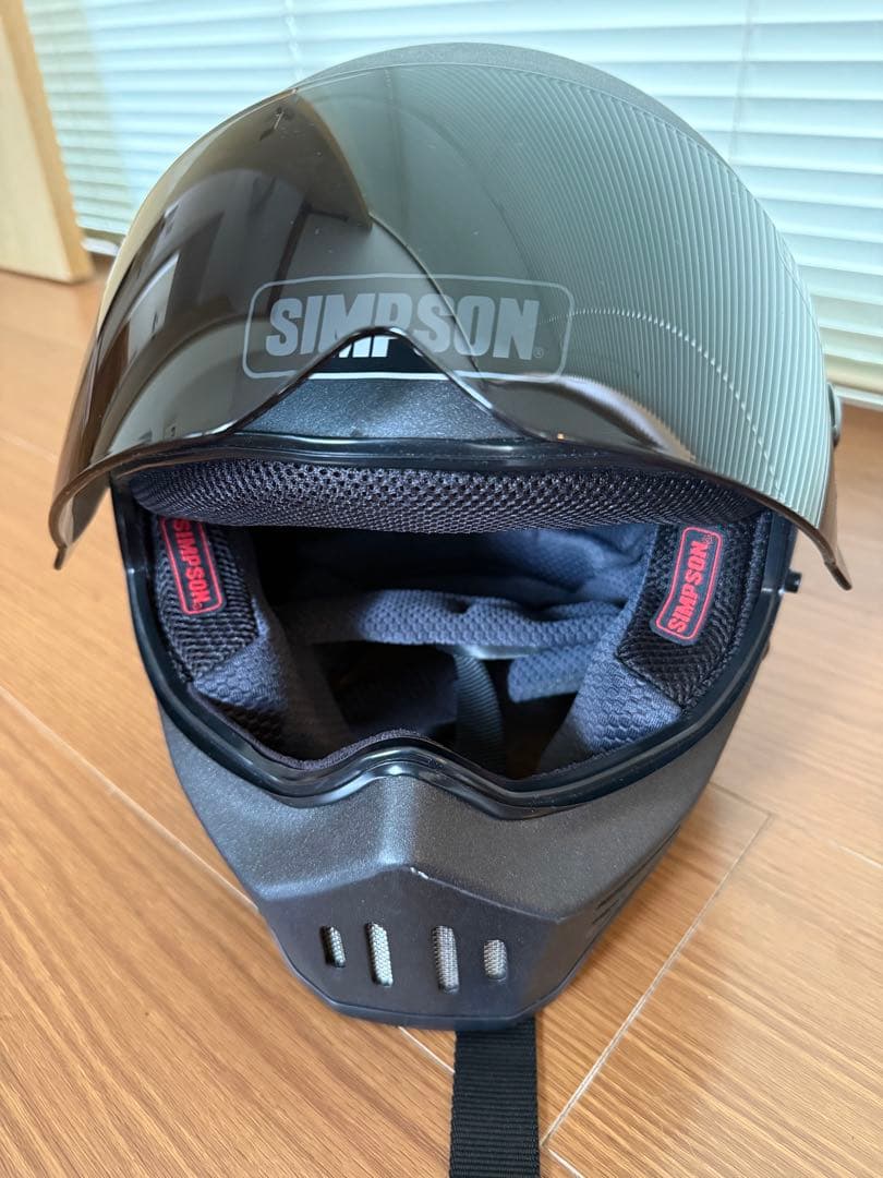 SIMPSON ヘルメット　M30 STONE BLACK 58cm