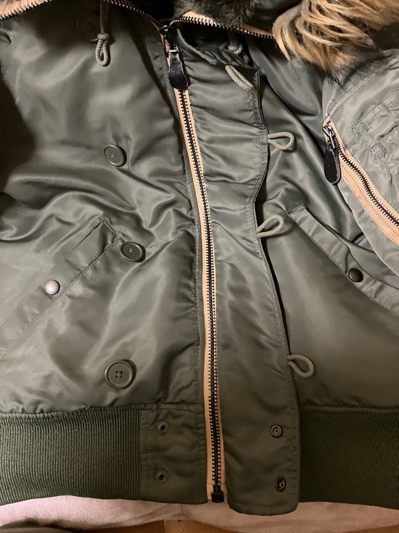 極暖！AVIREX USA n2b ジャケット 日本サイズＬ