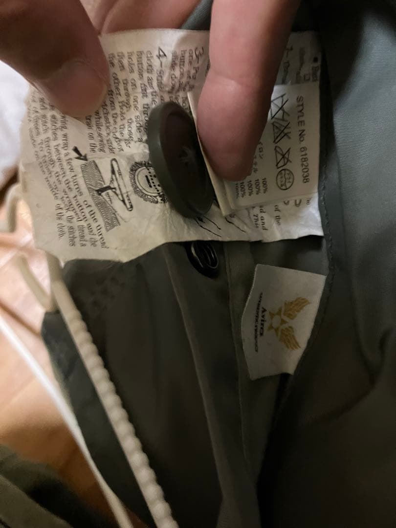 極暖！AVIREX USA n2b ジャケット 日本サイズＬ