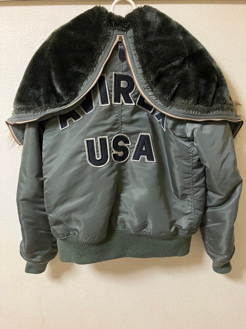 極暖！AVIREX USA n2b ジャケット 日本サイズＬ