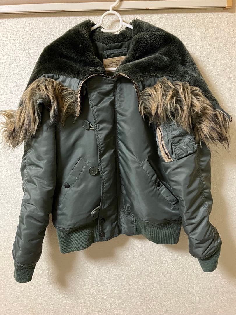 極暖！AVIREX USA n2b ジャケット 日本サイズＬ