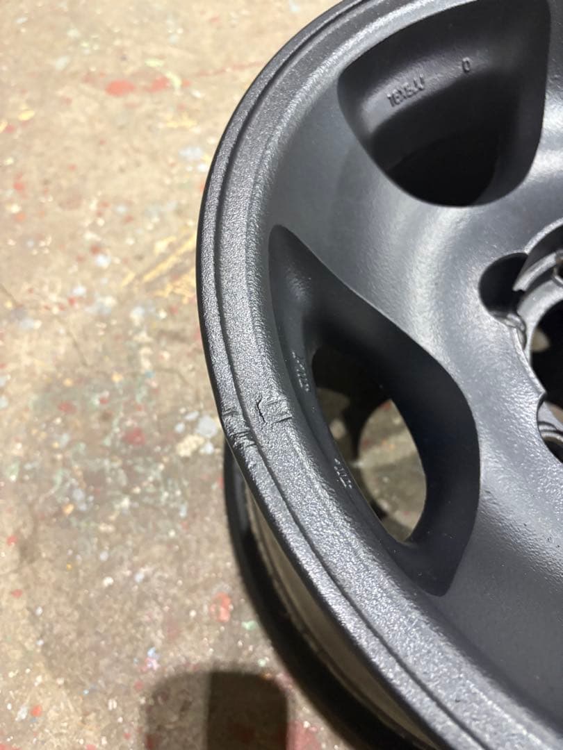 ランクル80純正ホイール16インチ ラプターライナーブラックホイール 4本セット