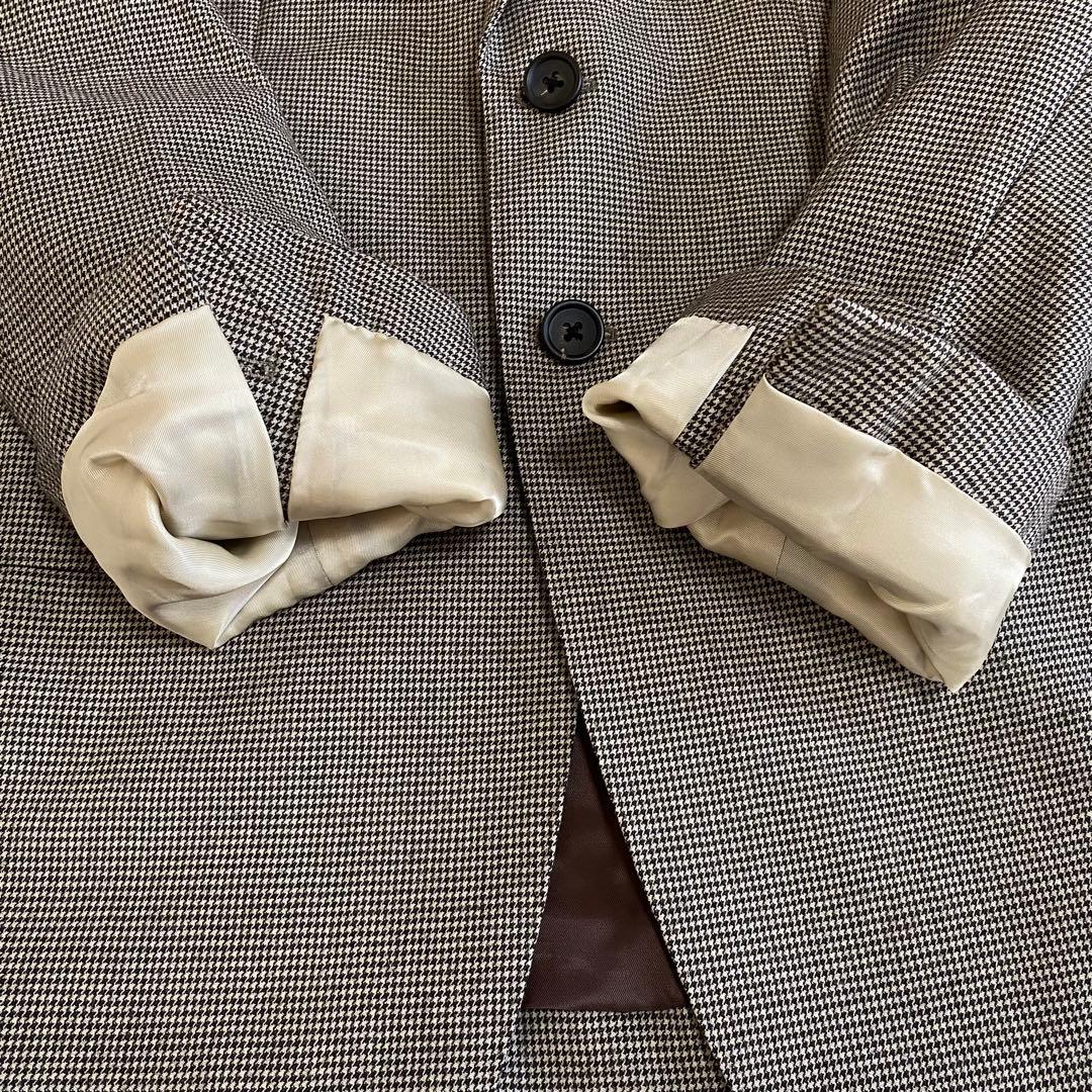 【極美品】ポールスミス　テーラードジャケット　千鳥格子　マルチカラー　XL