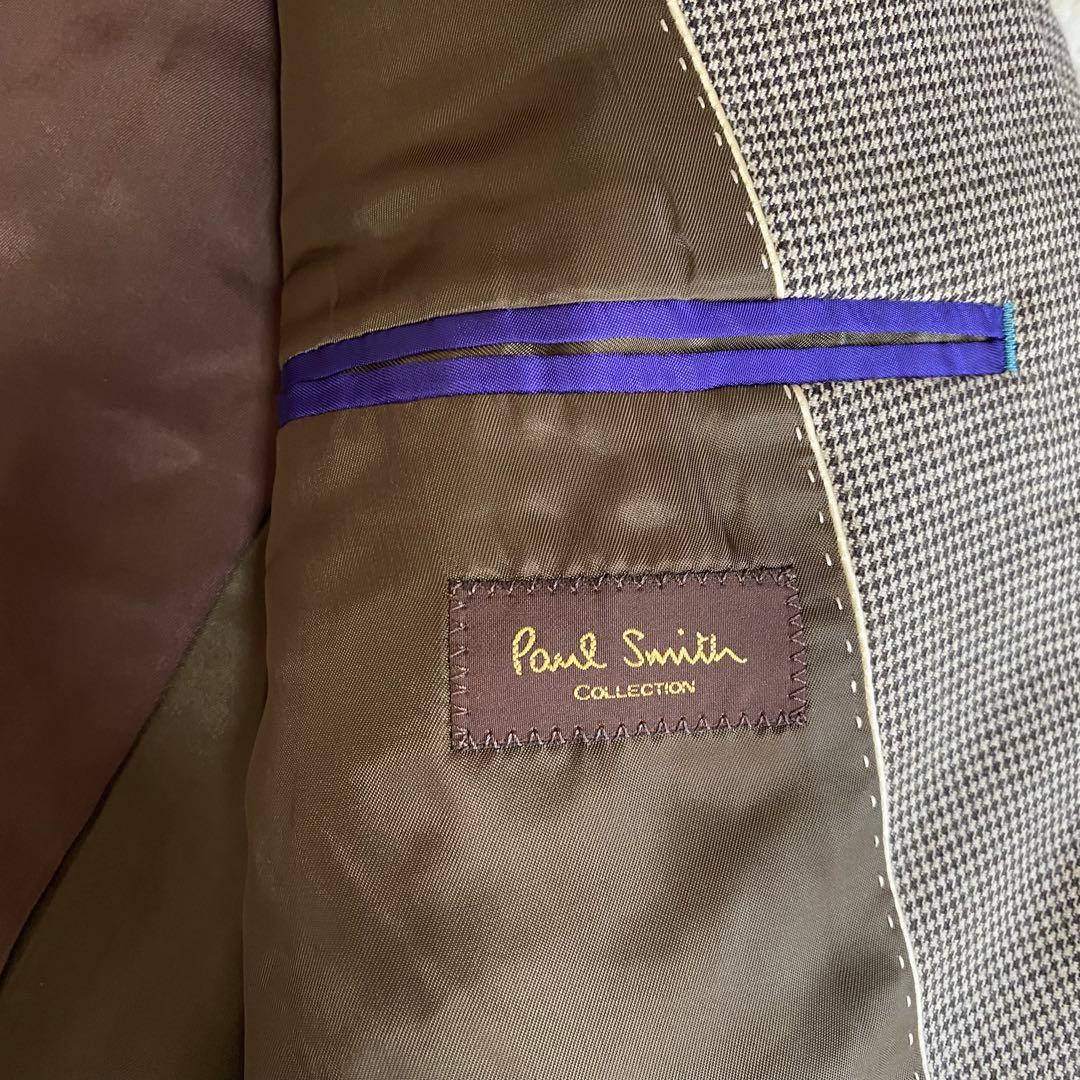 【極美品】ポールスミス　テーラードジャケット　千鳥格子　マルチカラー　XL