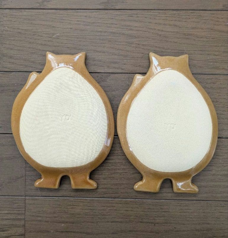 ①よしざわ窯（益子焼）　お皿、食器　長靴どうぶつセット　１０点