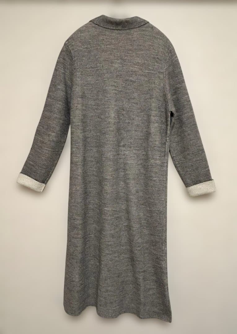 PRISTINE アルパカ×シルク×オーガニックコットンロングコーディガン