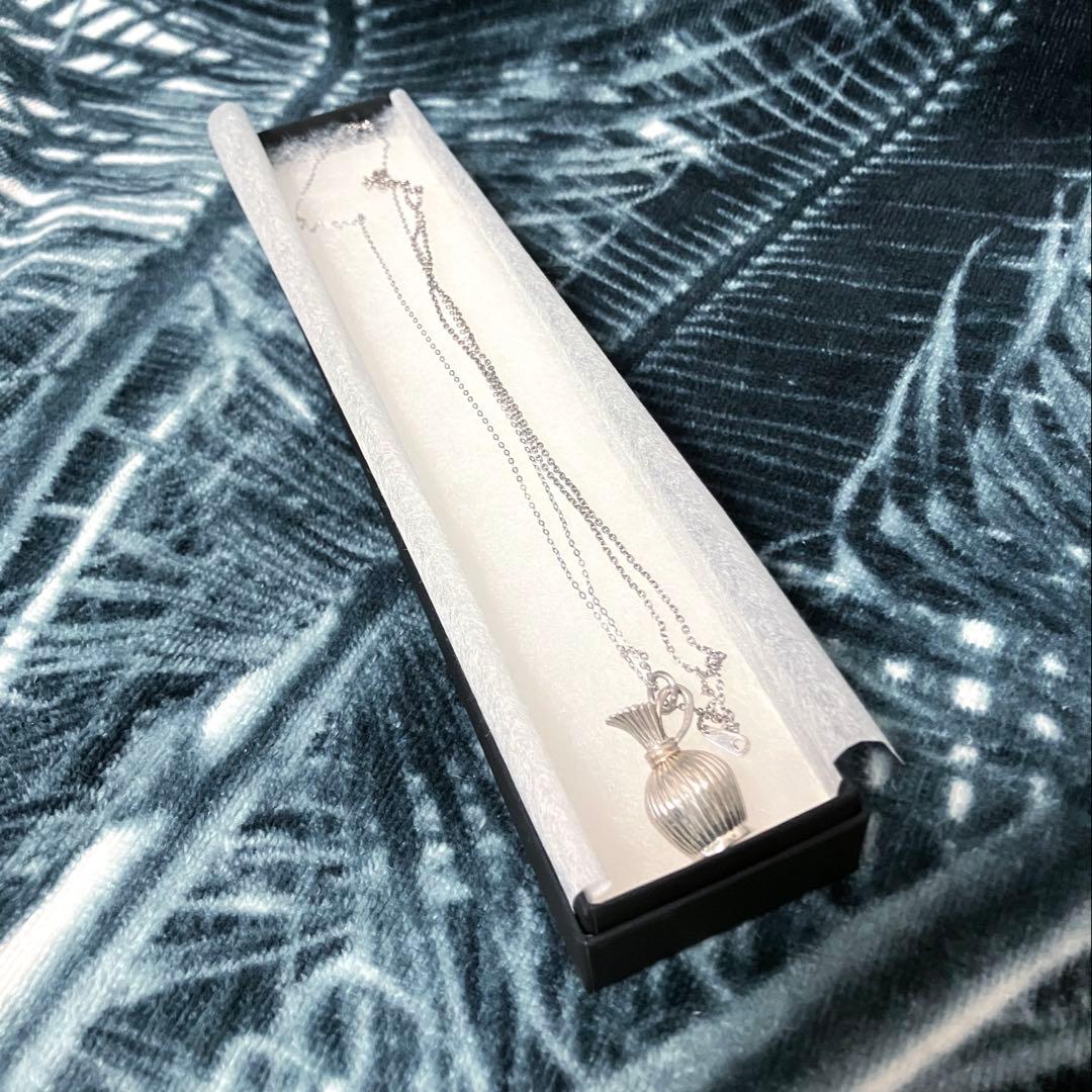 MIKIMOTO ミキモト コスメティックス ネックレス シルバー950 香水