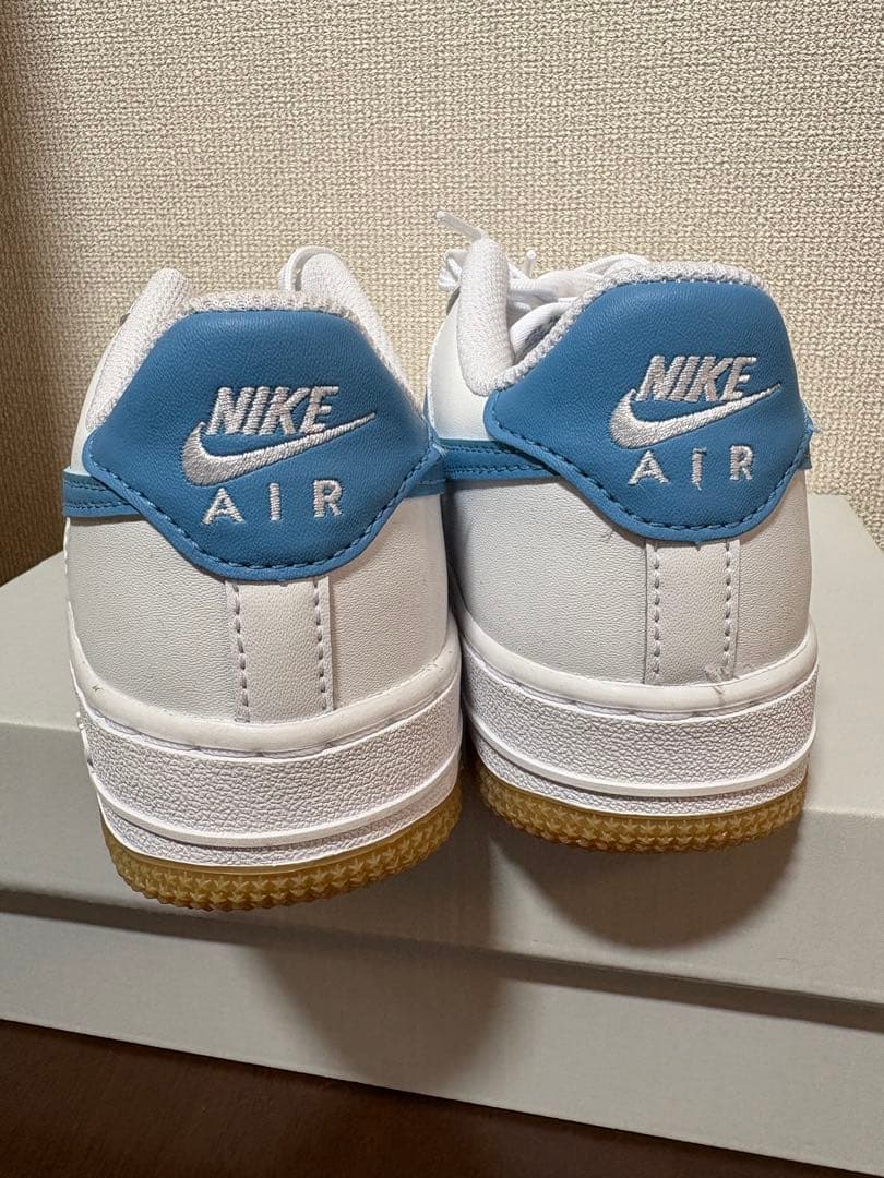 NIKE Air Force 1 ホワイト/ブルー 21cm