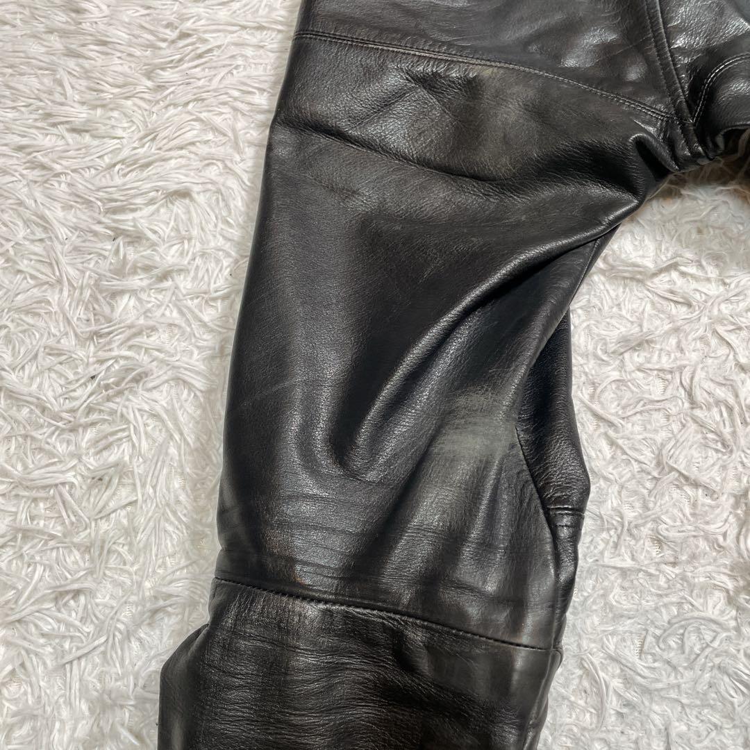 クシタニ　レザー　ライディングパンツ　プロテクター　バイク　膝パッド　LL