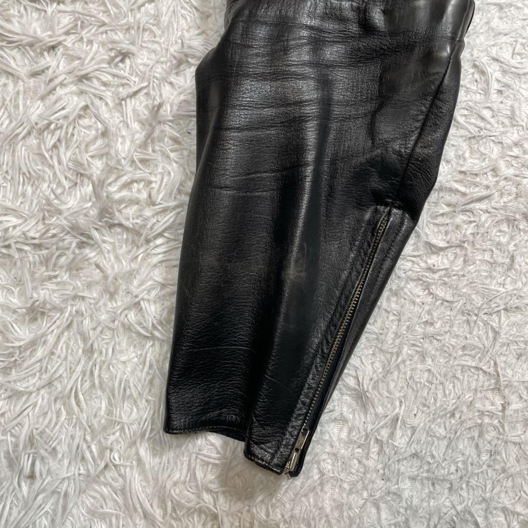 クシタニ　レザー　ライディングパンツ　プロテクター　バイク　膝パッド　LL