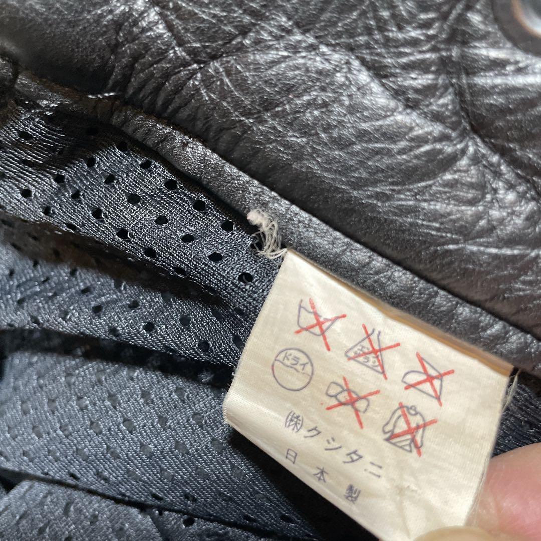 クシタニ　レザー　ライディングパンツ　プロテクター　バイク　膝パッド　LL