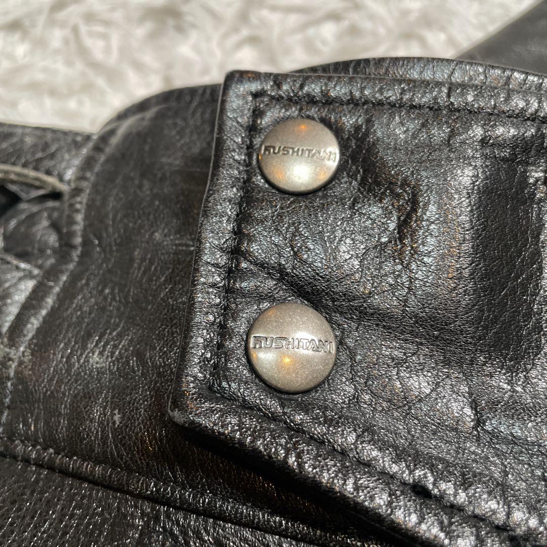 クシタニ　レザー　ライディングパンツ　プロテクター　バイク　膝パッド　LL